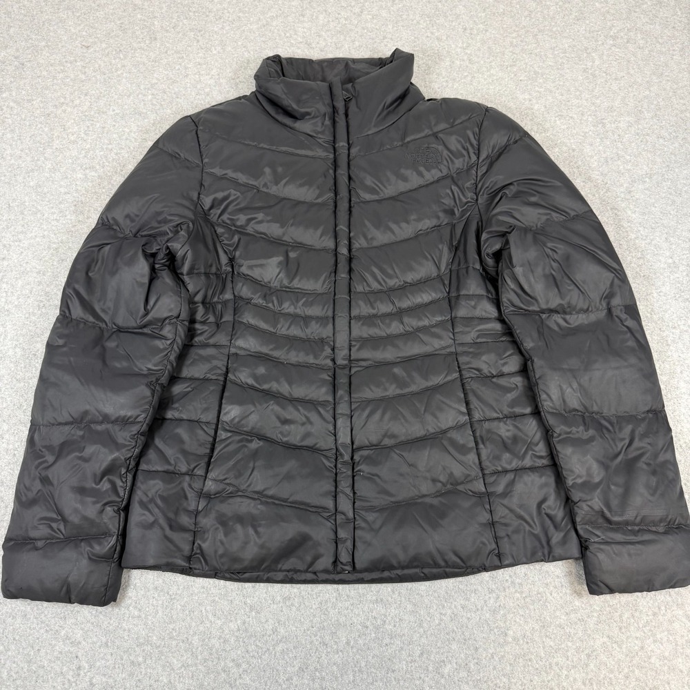 The North Face Aconcagua Jacket Womens Medium Black Gorpcore 550 Hiking